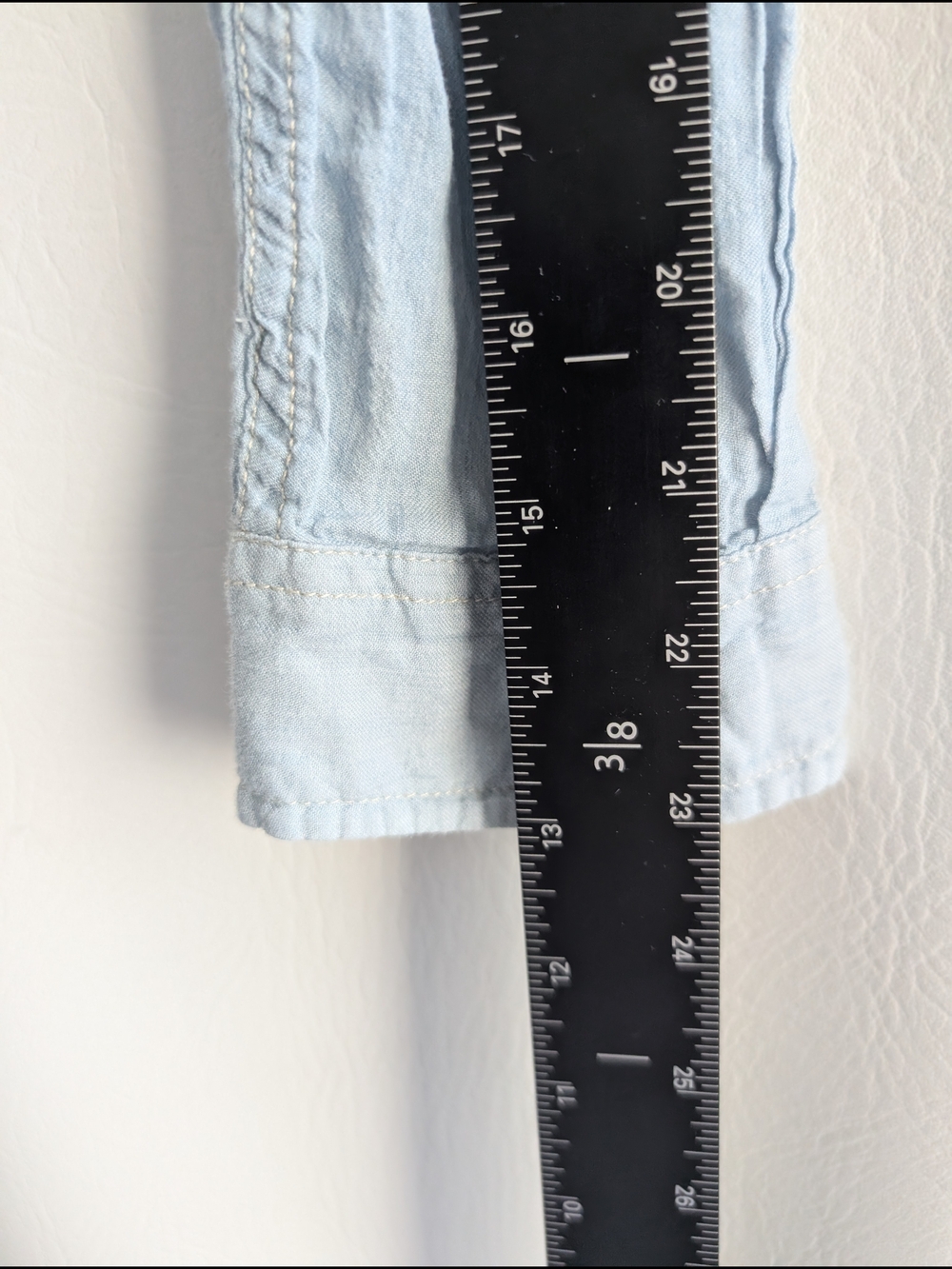 Ralph Lauren Denim & Supply Light Blue Boyfriends Cotton Button-Up Shirt - XL - Picture 12 of 12
